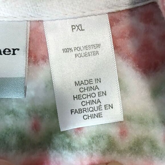 Alfred Dunner PXL 100% Polyester Colorful Casual Jacket with 2 Pockets in Front. - Picture 3 of 12